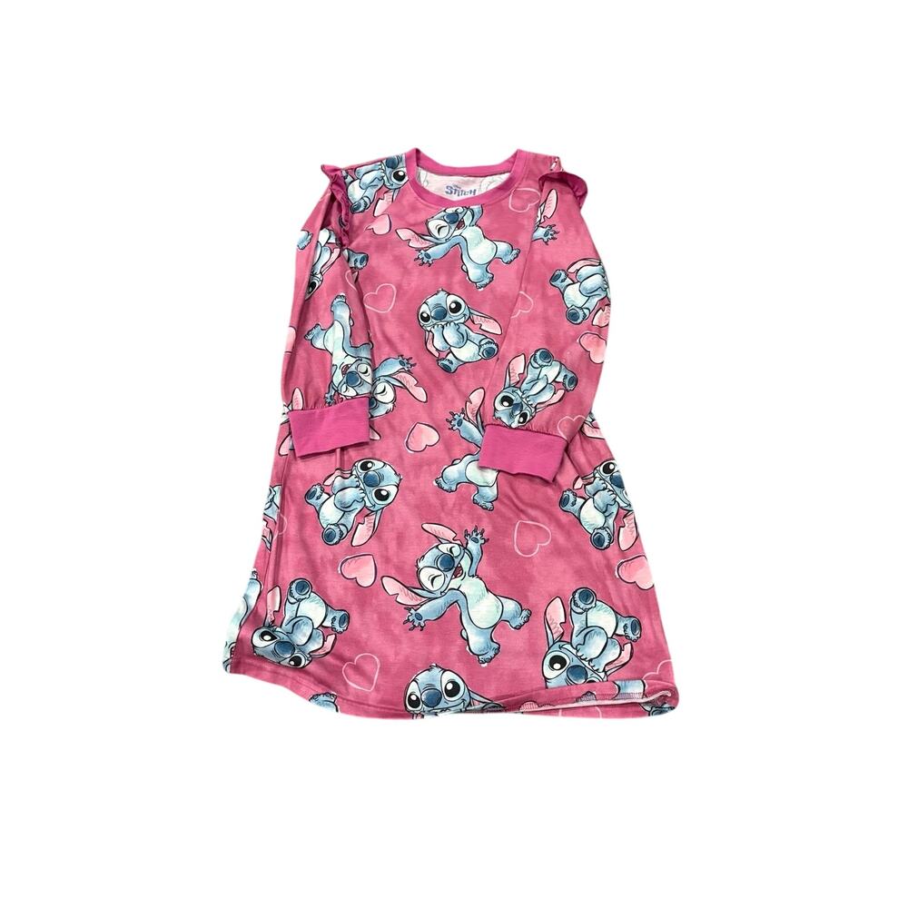 Girls Disney Stitch Nightgown Pajamas Size 10/12
